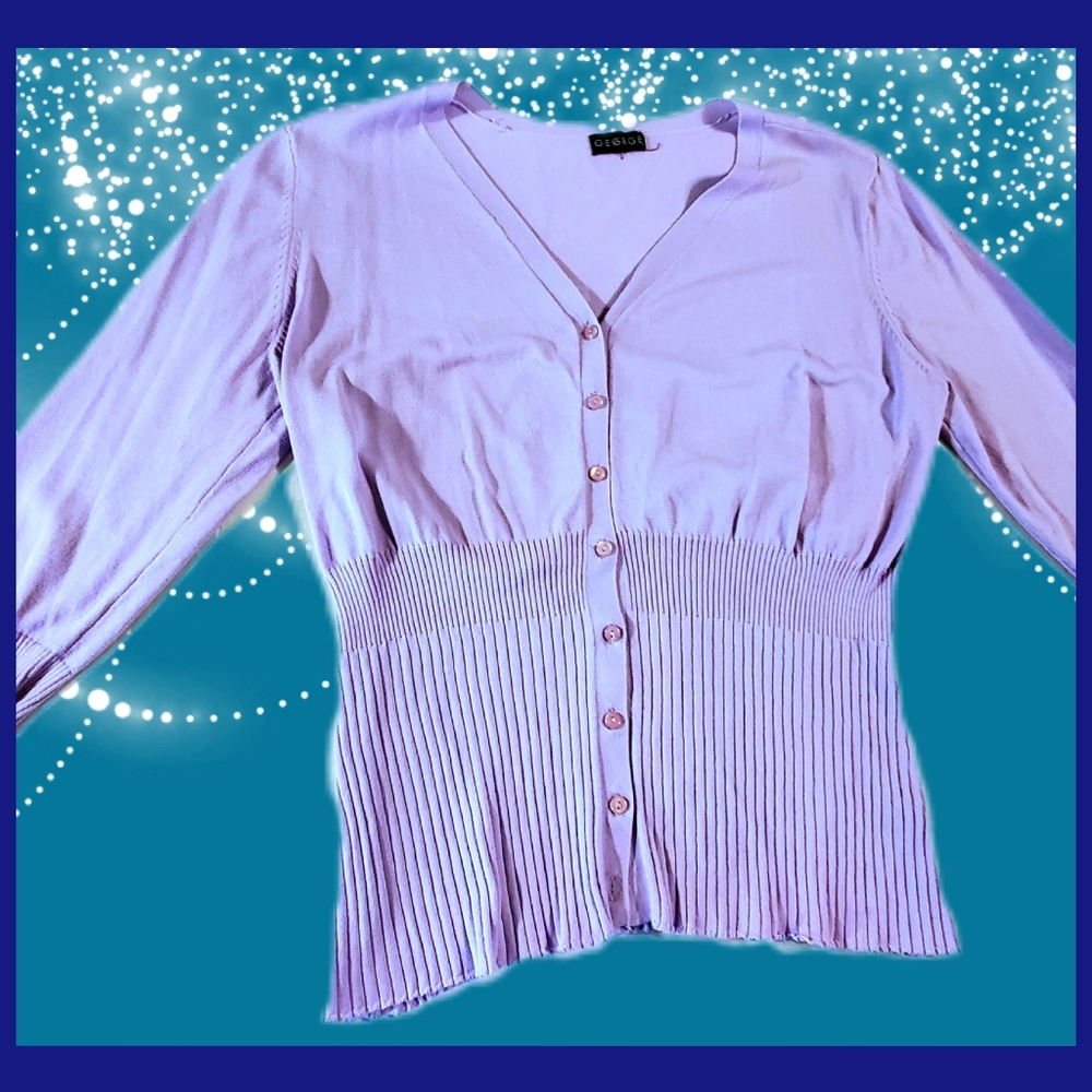 Ribbed Cardigan by GEORGE